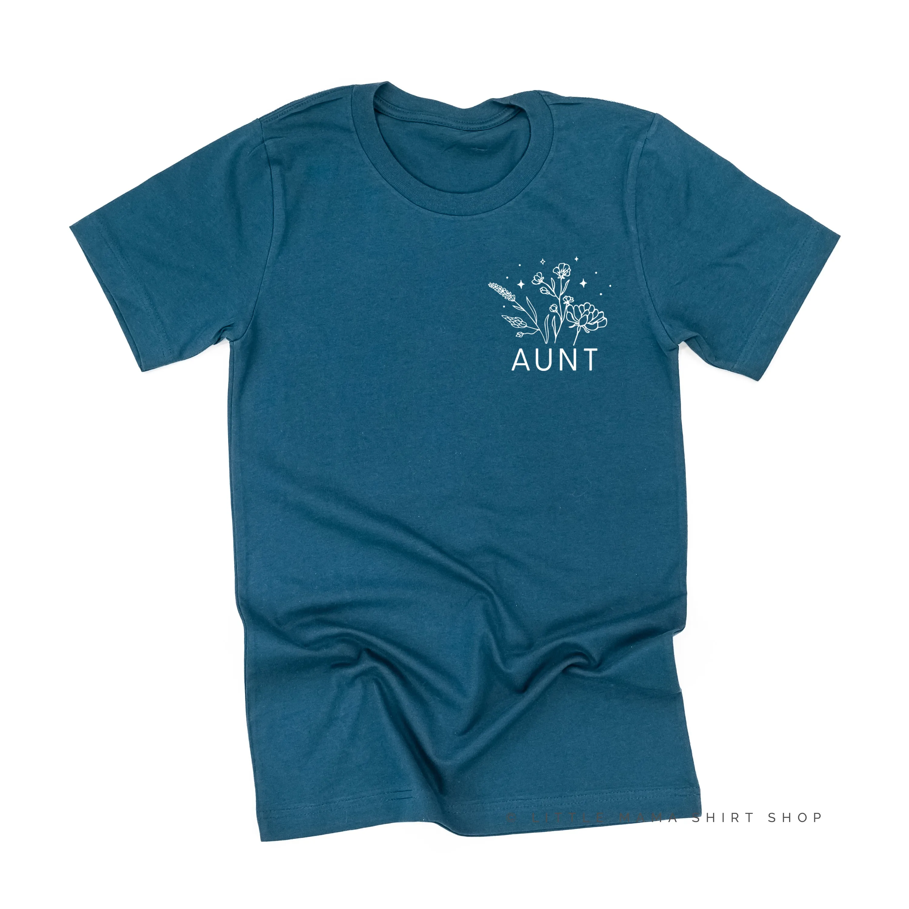 AUNT - Bouquet - Pocket Size ﻿- Unisex Tee