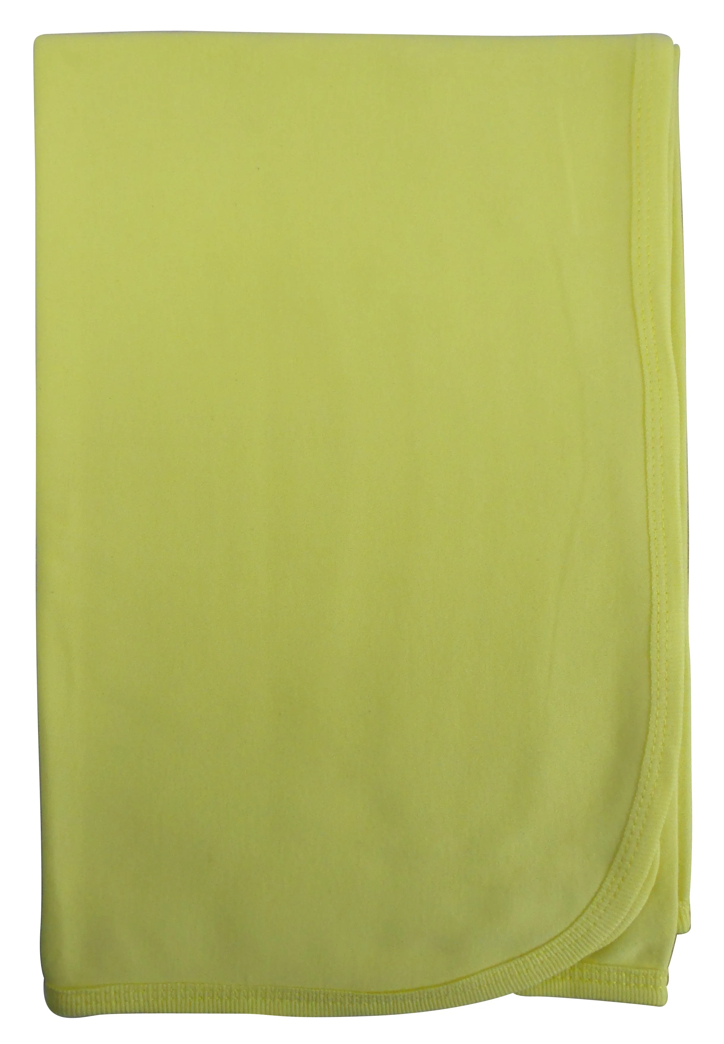 Bambini Yellow Receiving Blanket