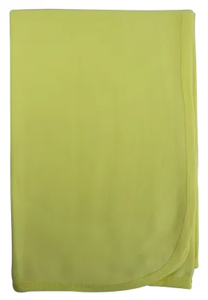 Bambini Yellow Receiving Blanket