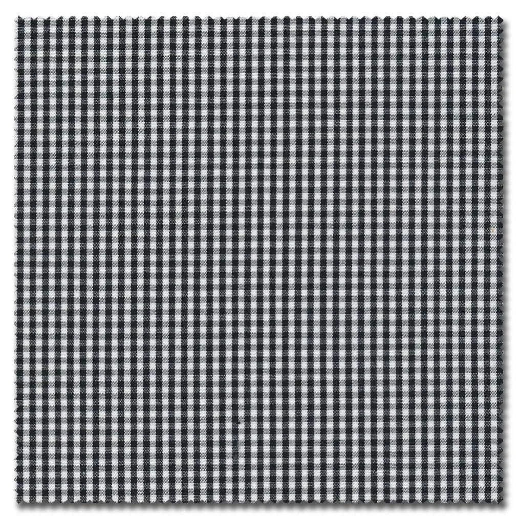 Black Mini Checks Dress Shirt