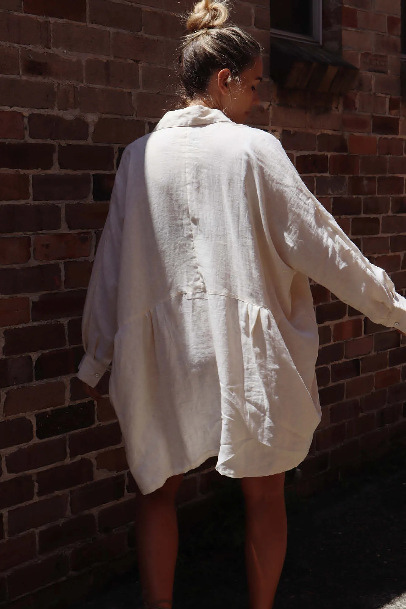 Byron Oversized Shirt Dress Shell