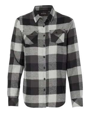 C1714W Ladies Yarn-Dyed Flannel Shirt