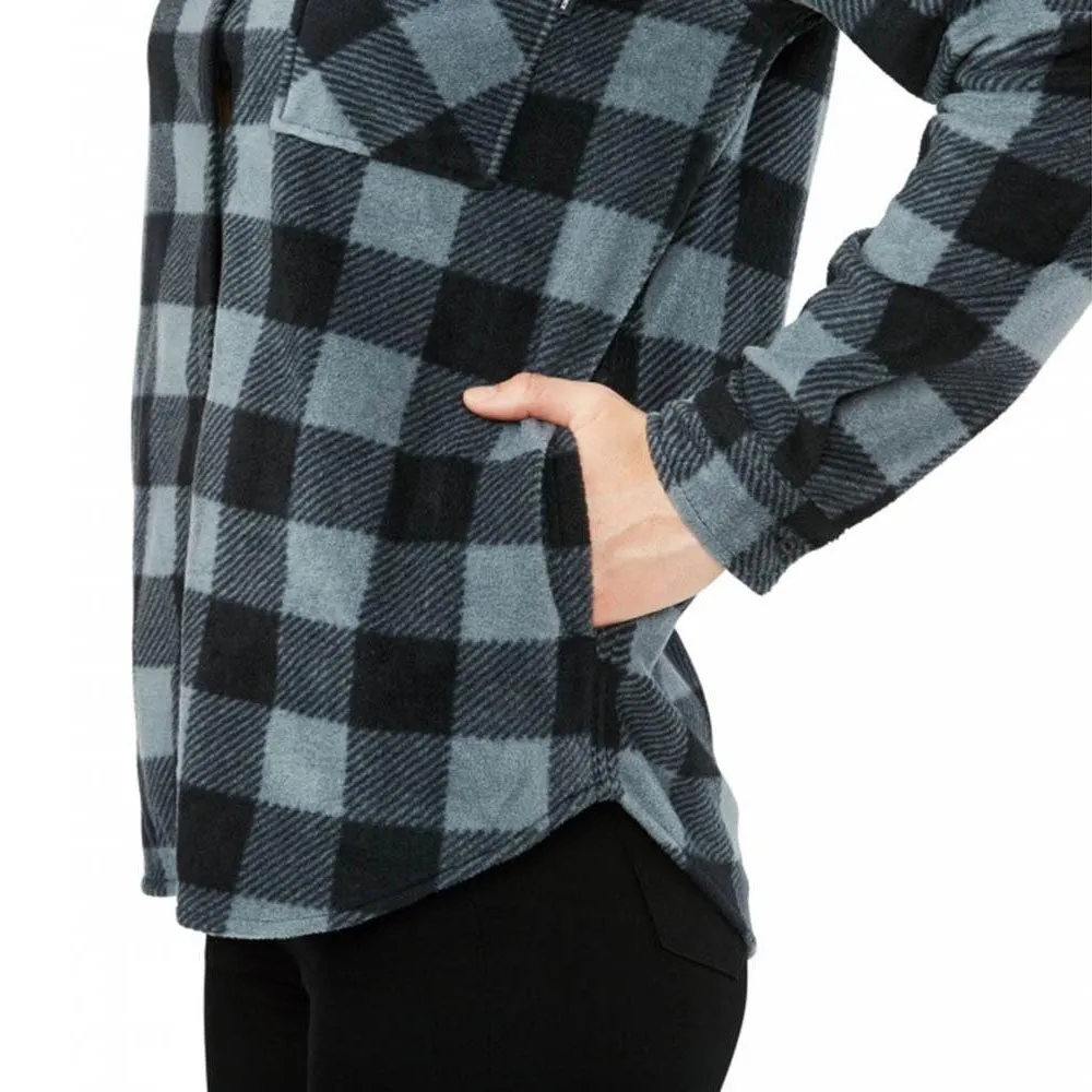 Dakine Womens Balsam Green Cotton Devon Flannel Small Shirt - 10001939-BALSAMGREEN-S
