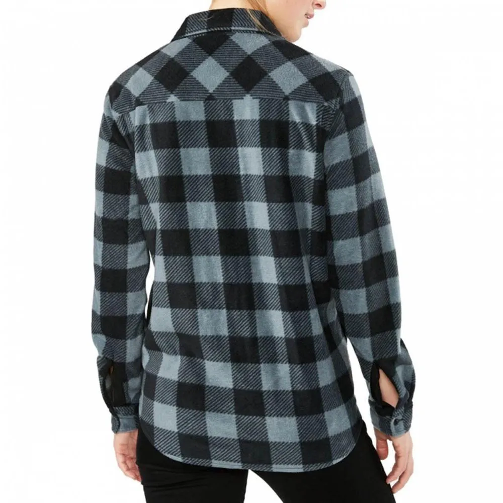 Dakine Womens Balsam Green Cotton Devon Flannel Small Shirt - 10001939-BALSAMGREEN-S