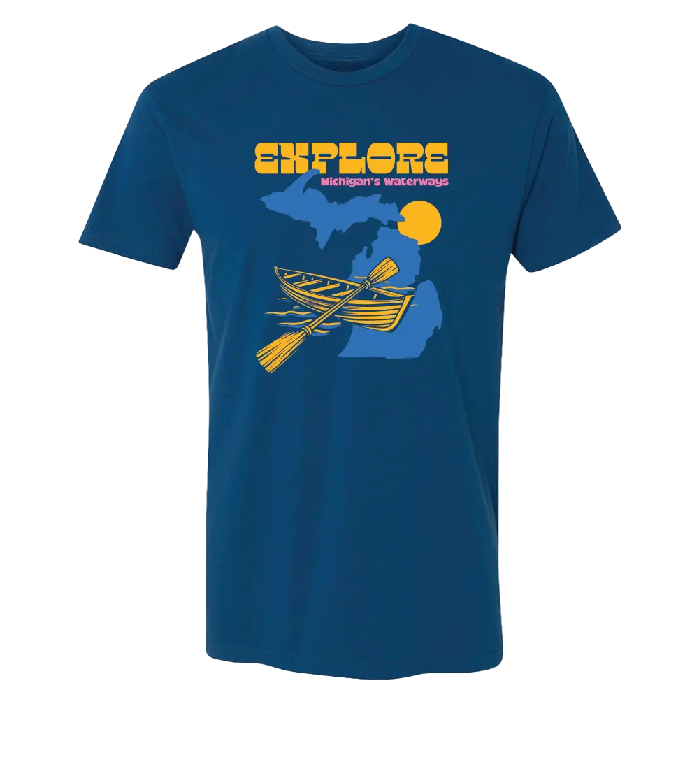 Explore Michigan's Waterways Unisex T-Shirt