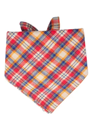 Fireside Flannel Dog Bandana