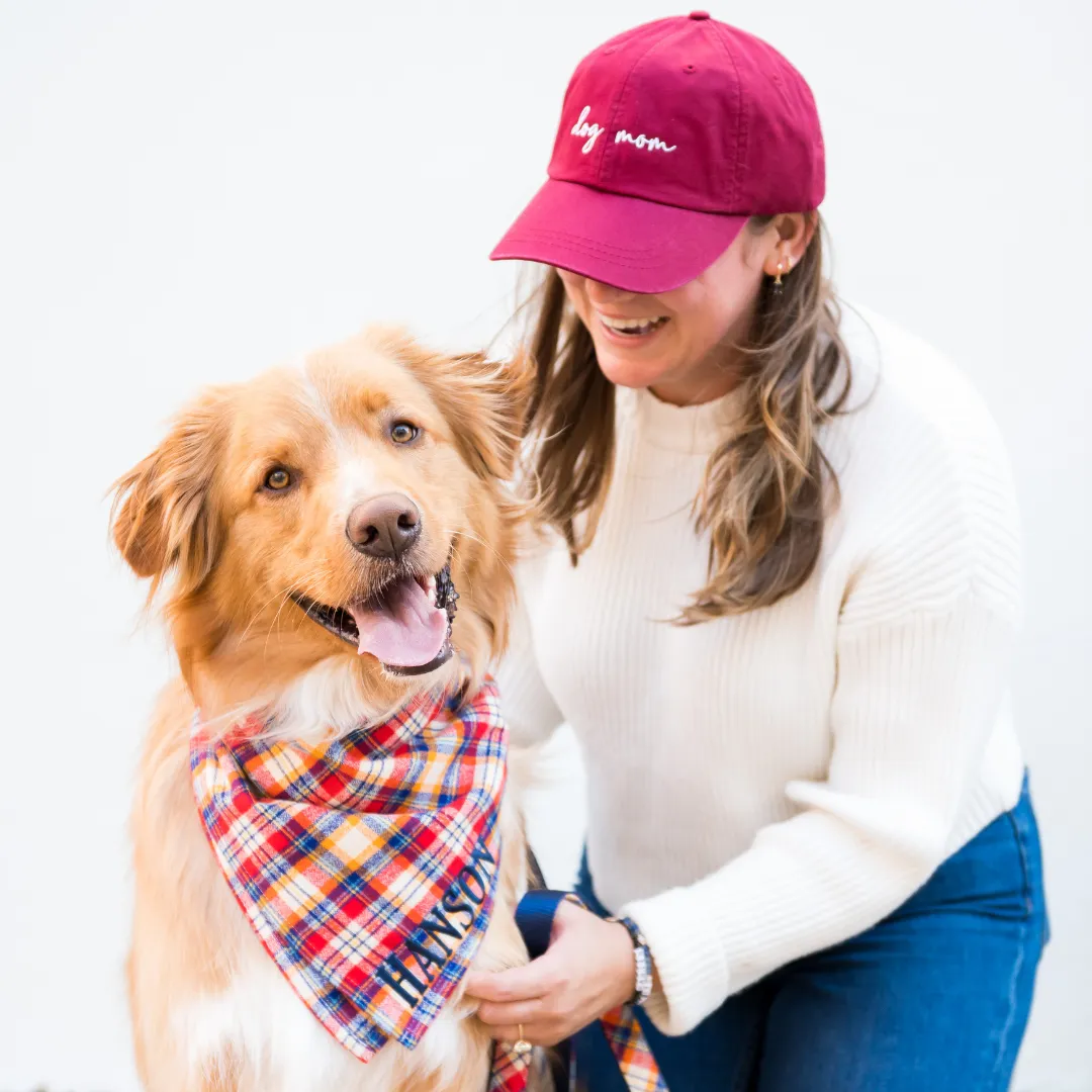 Fireside Flannel Dog Bandana