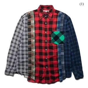 FLANNEL SHIRT - 7 CUTS SHIRT SS22 (SMALL/MULTIPLE STYLES)