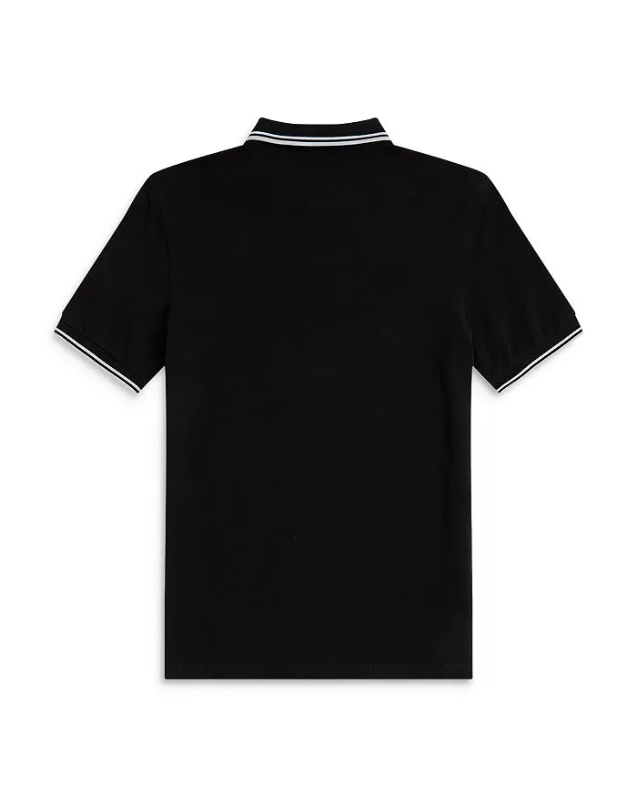 Fred Perry Double Tip Slim Fit Polo