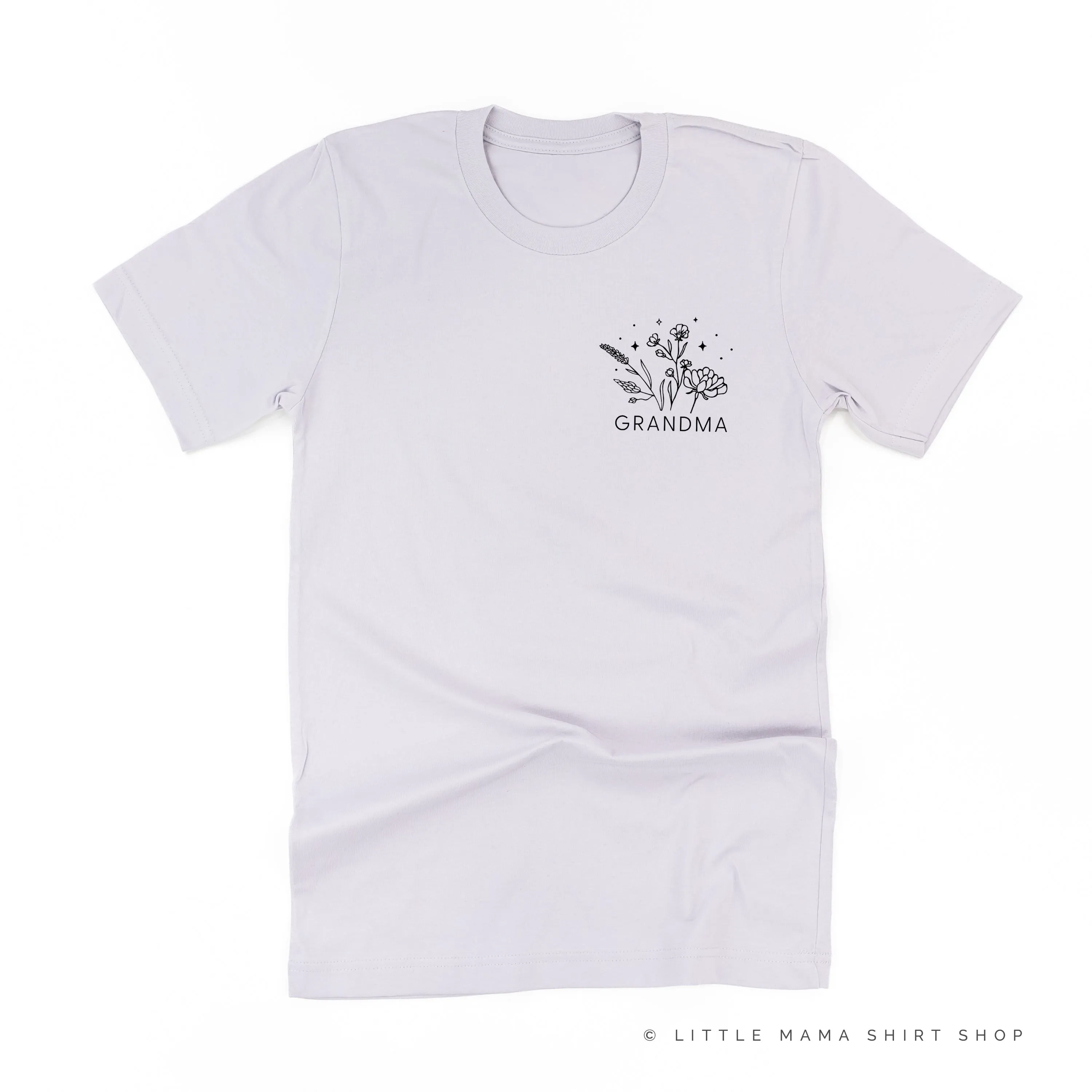 GRANDMA - Bouquet - Pocket Size ﻿- Unisex Tee