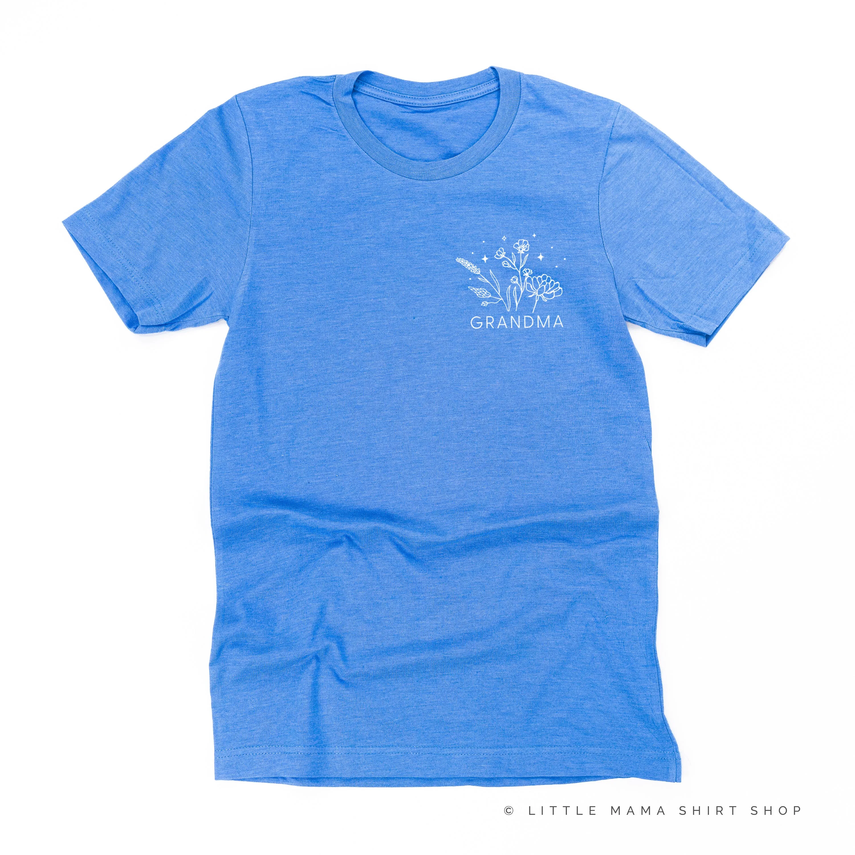 GRANDMA - Bouquet - Pocket Size ﻿- Unisex Tee