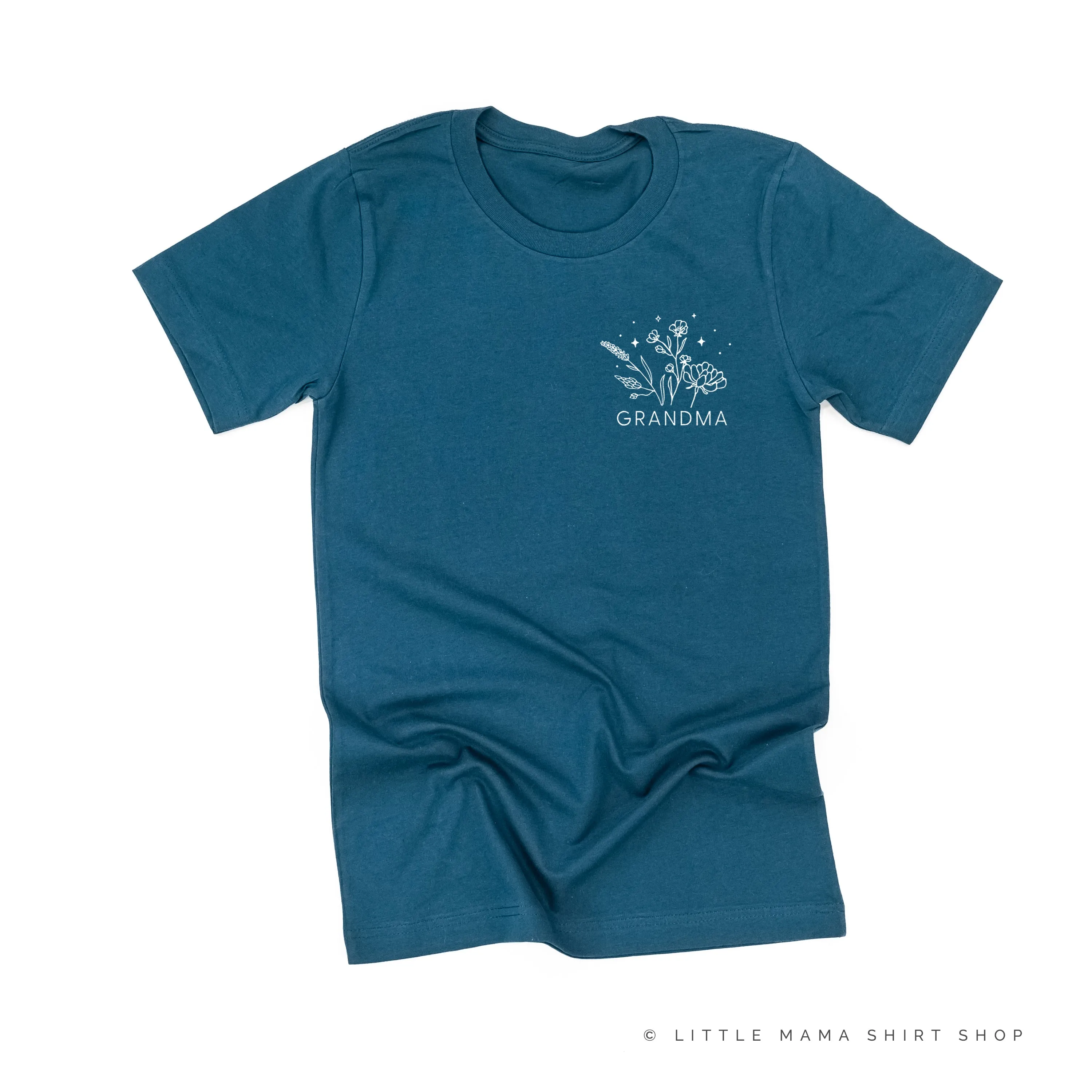 GRANDMA - Bouquet - Pocket Size ﻿- Unisex Tee