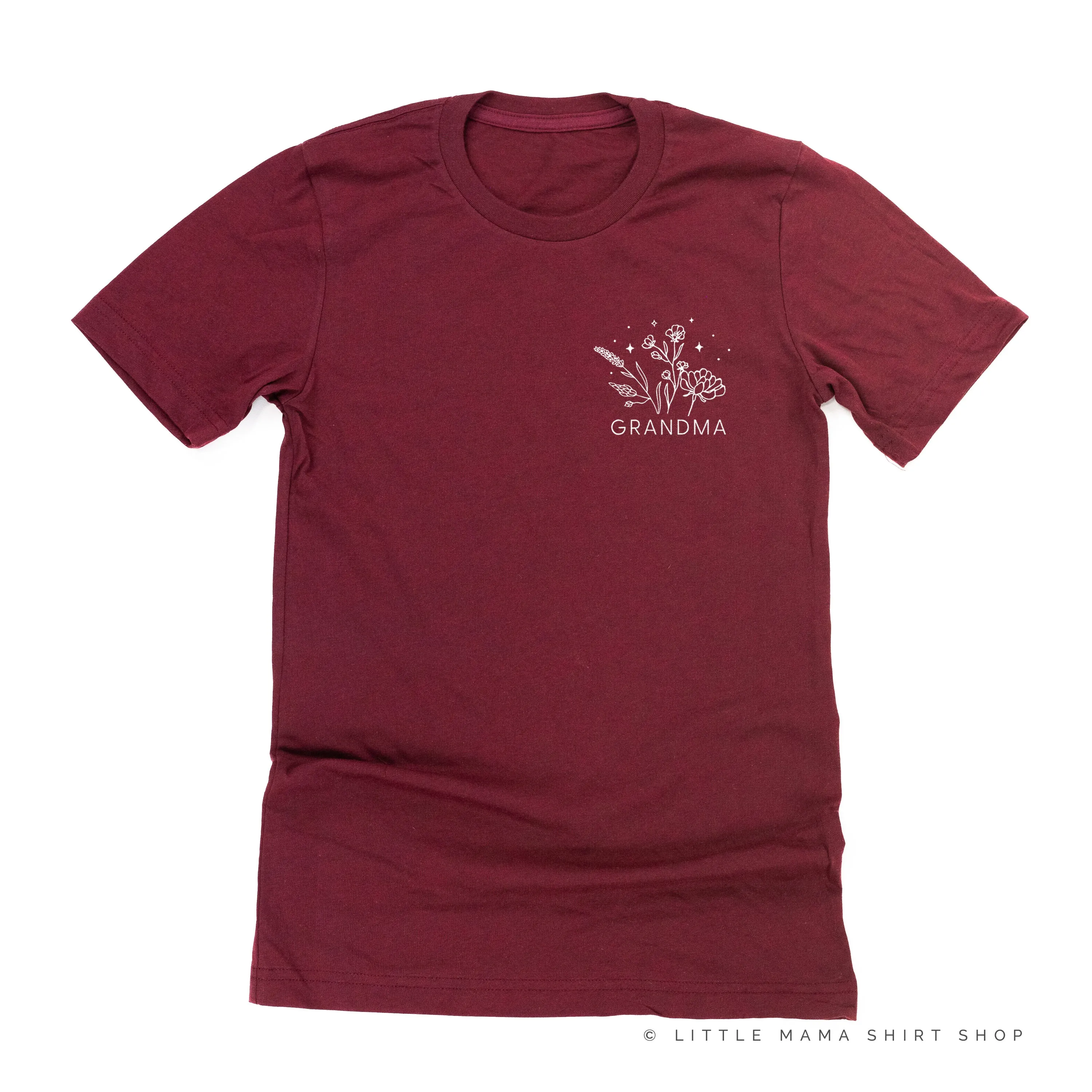 GRANDMA - Bouquet - Pocket Size ﻿- Unisex Tee