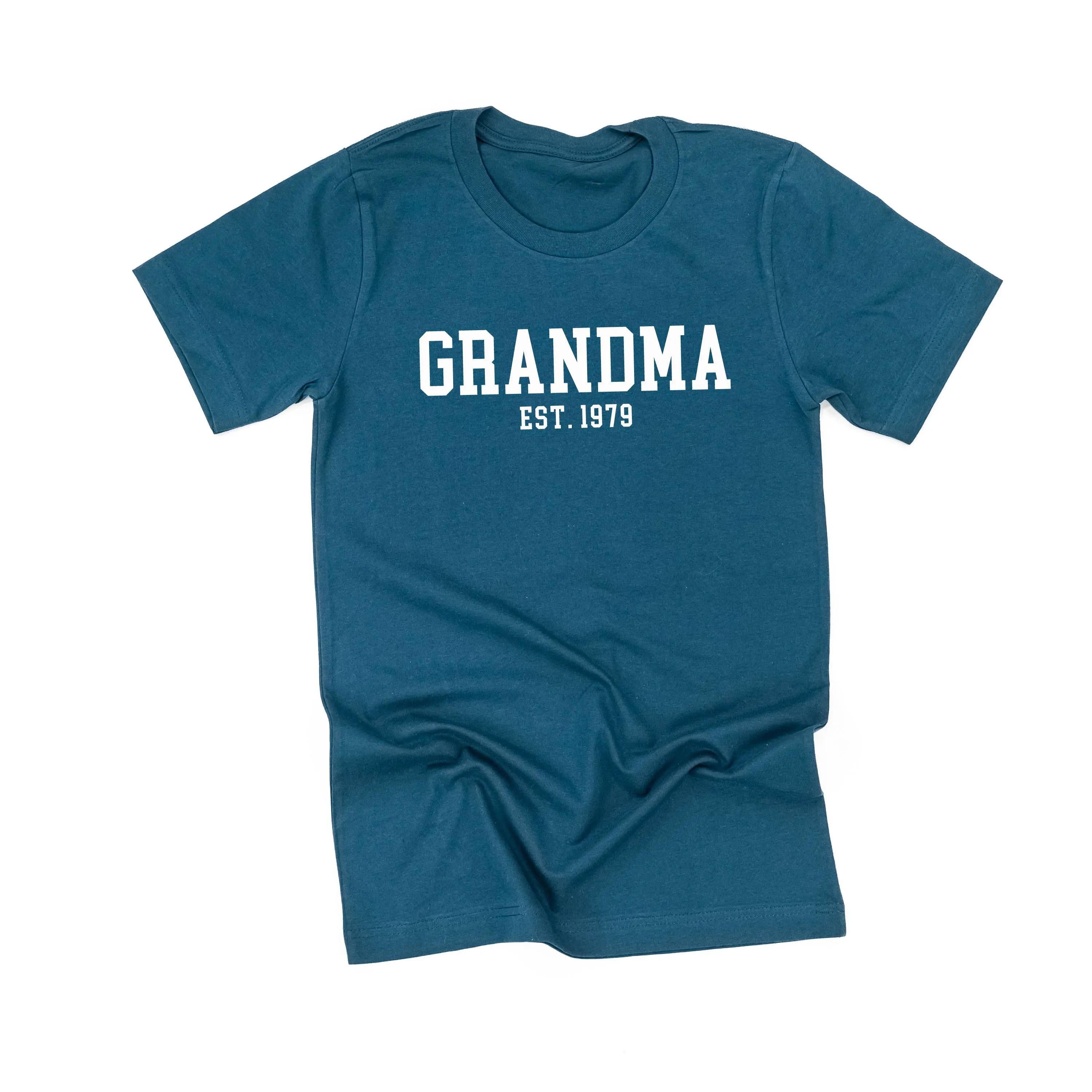 Grandma - EST. (Select Your Year) ﻿- Unisex Tee