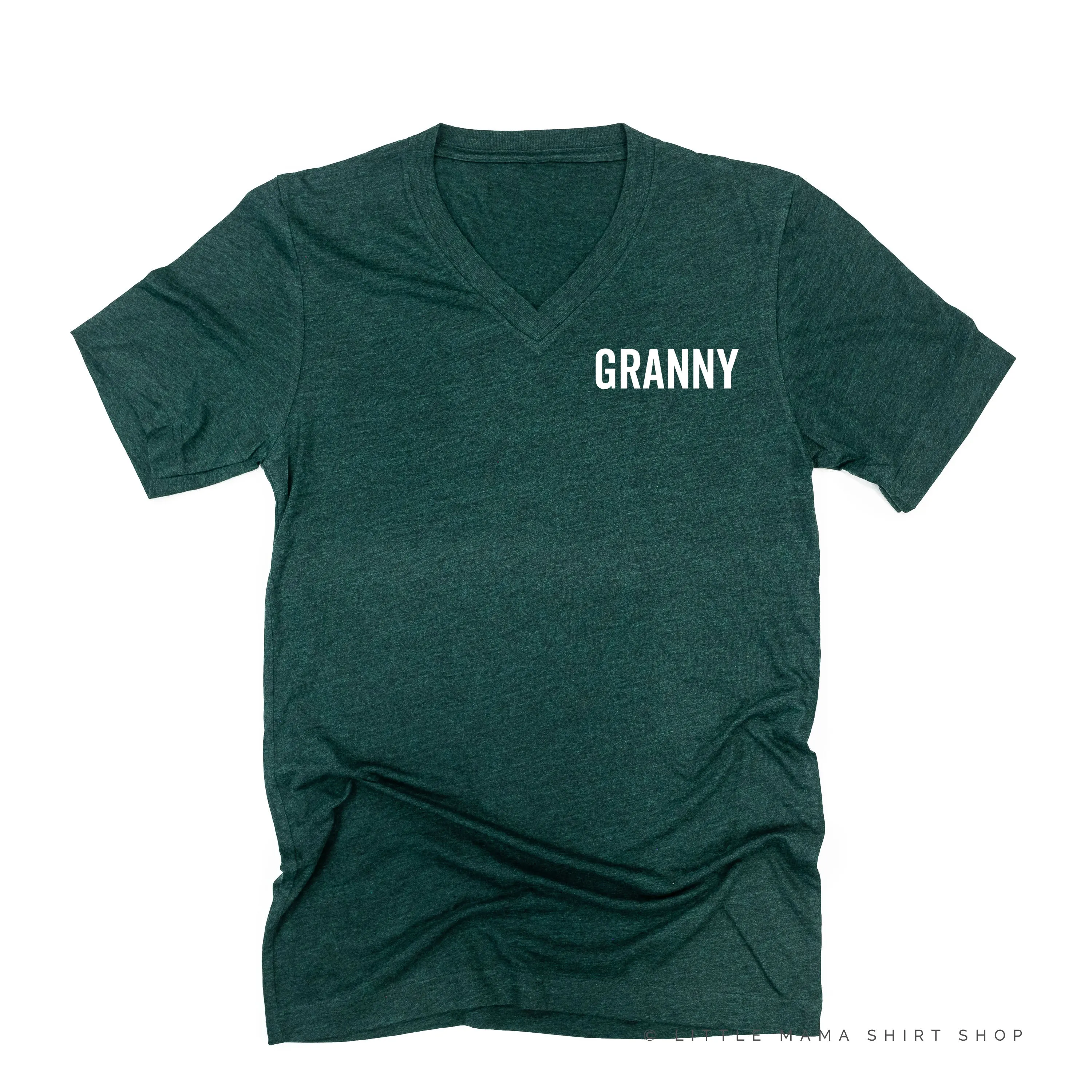 GRANNY - BLOCK FONT POCKET SIZE - Unisex Tee