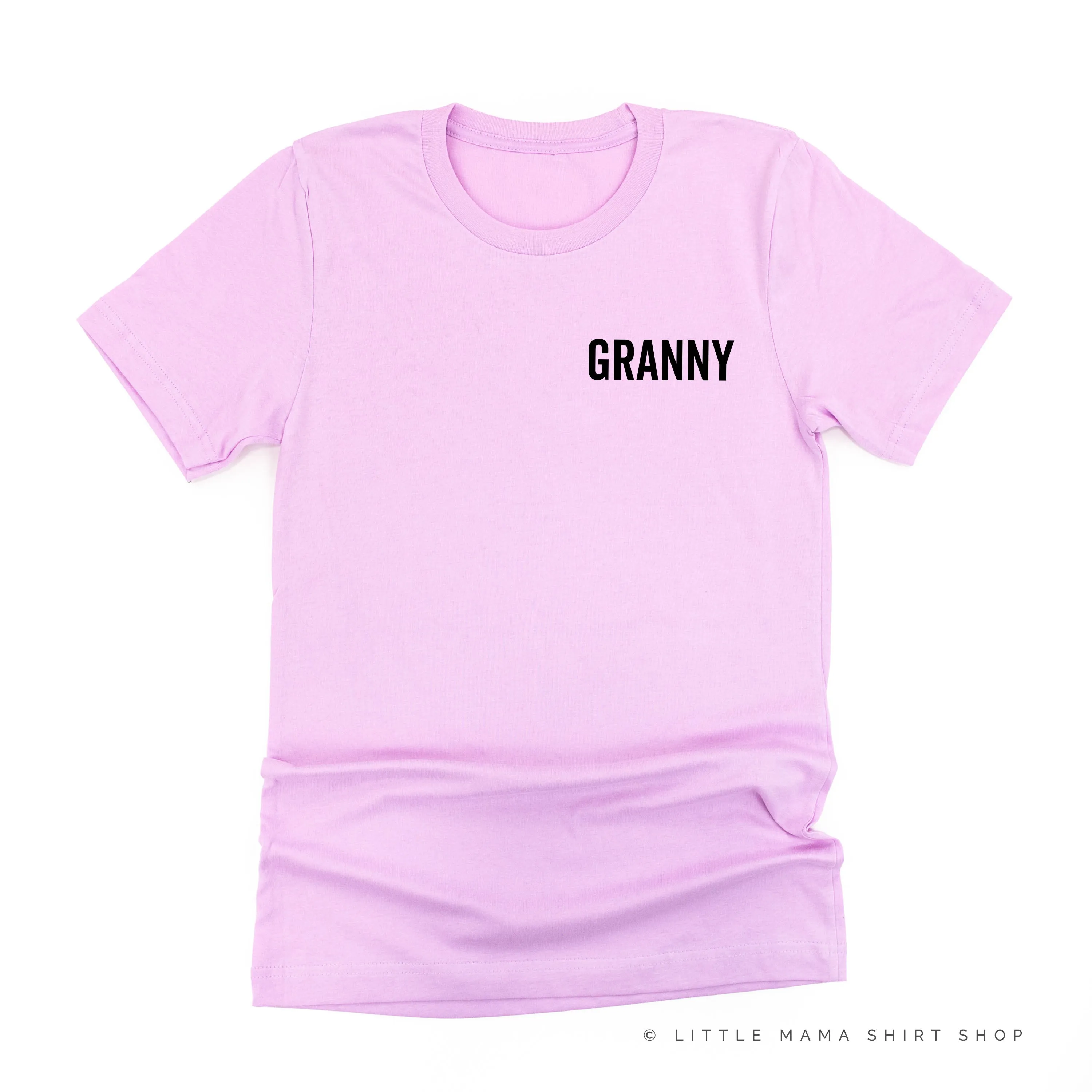 GRANNY - BLOCK FONT POCKET SIZE - Unisex Tee