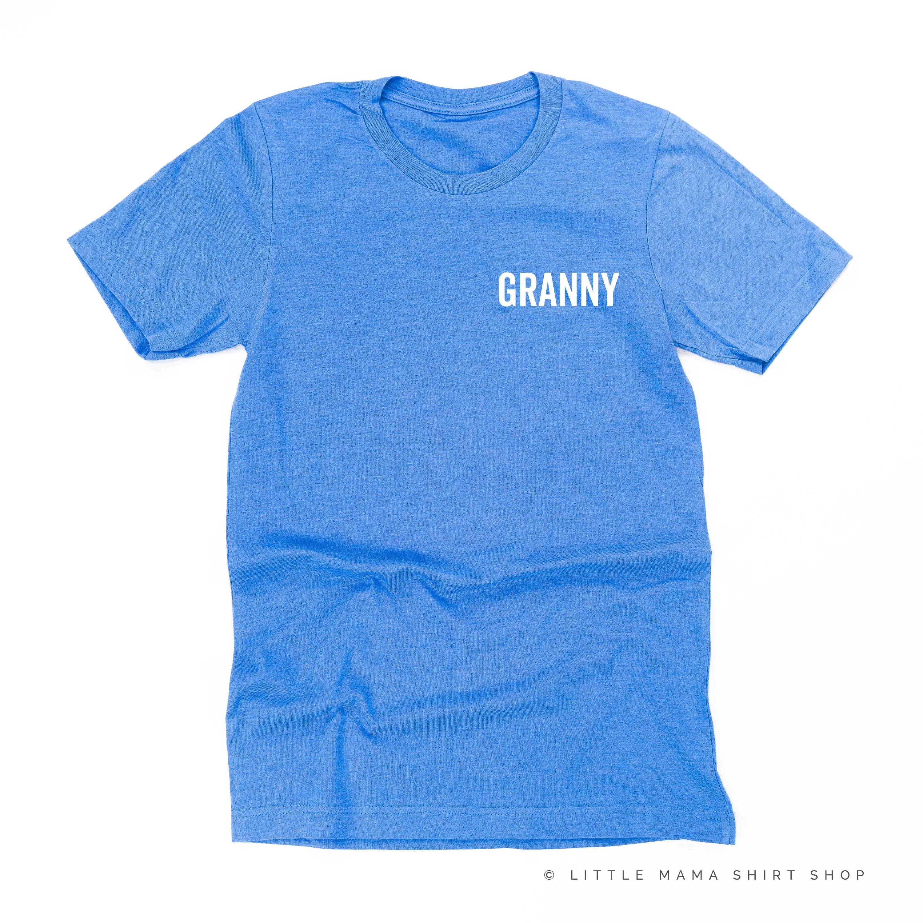 GRANNY - BLOCK FONT POCKET SIZE - Unisex Tee