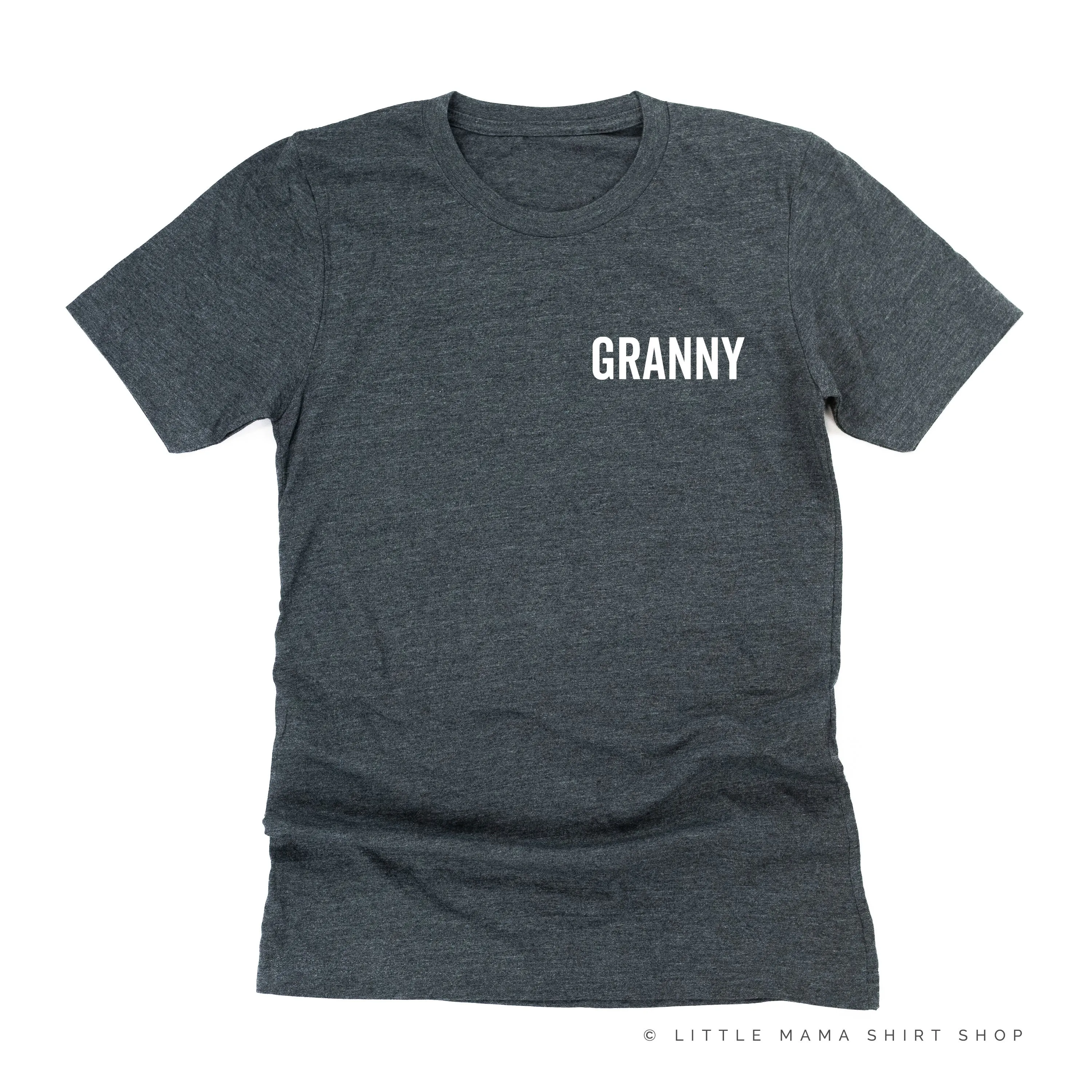 GRANNY - BLOCK FONT POCKET SIZE - Unisex Tee