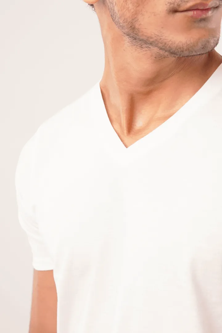 Halcyon V-Neck Shirt - White