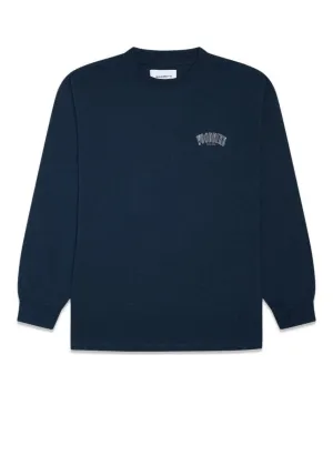 Hanes Over L/S Tee - Navy
