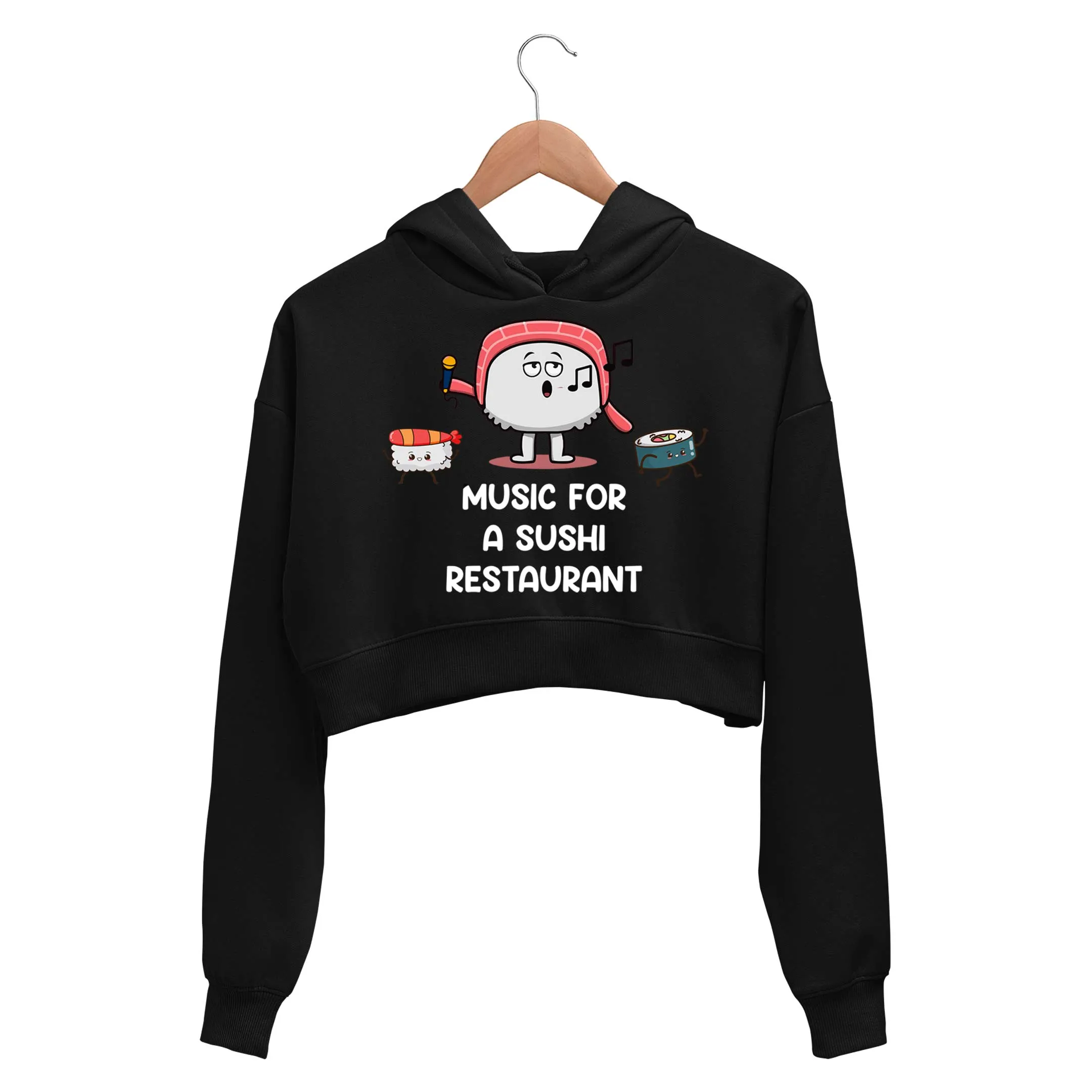 Harry Styles Crop Hoodie - Music For A Sushi Restaurant