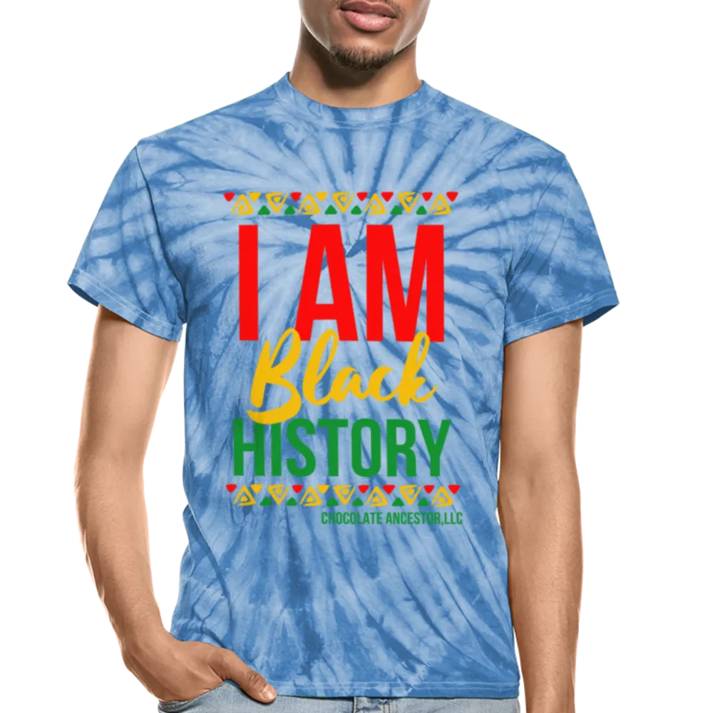I Am Black History Unisex Tie Dye T-Shirt