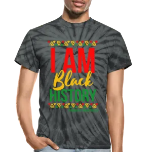 I Am Black History Unisex Tie Dye T-Shirt