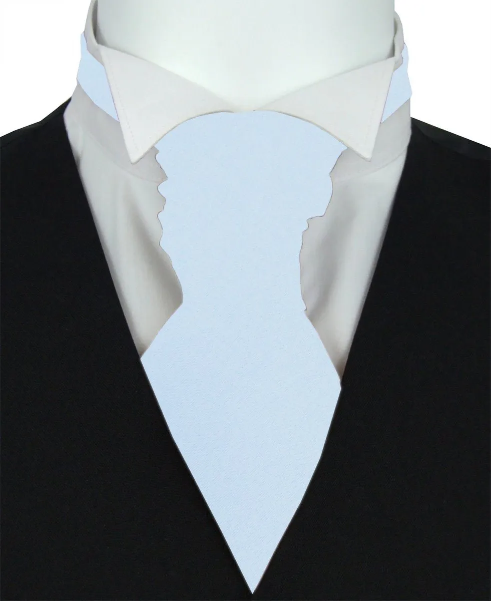 Light Blue Wedding Cravat