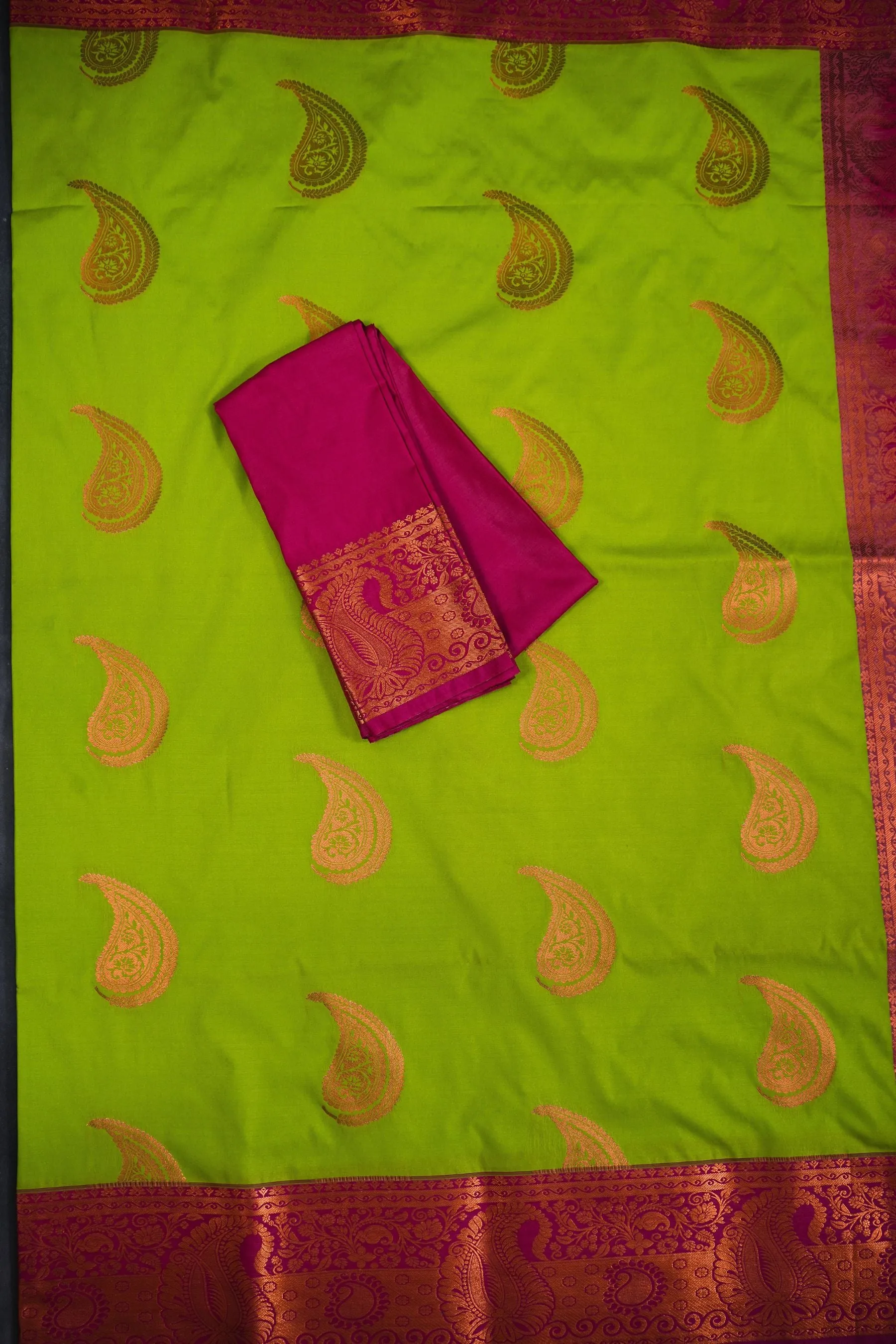Luxurious Kanchipuram Blended Silk Saree - Radiate Grace & Elegance
