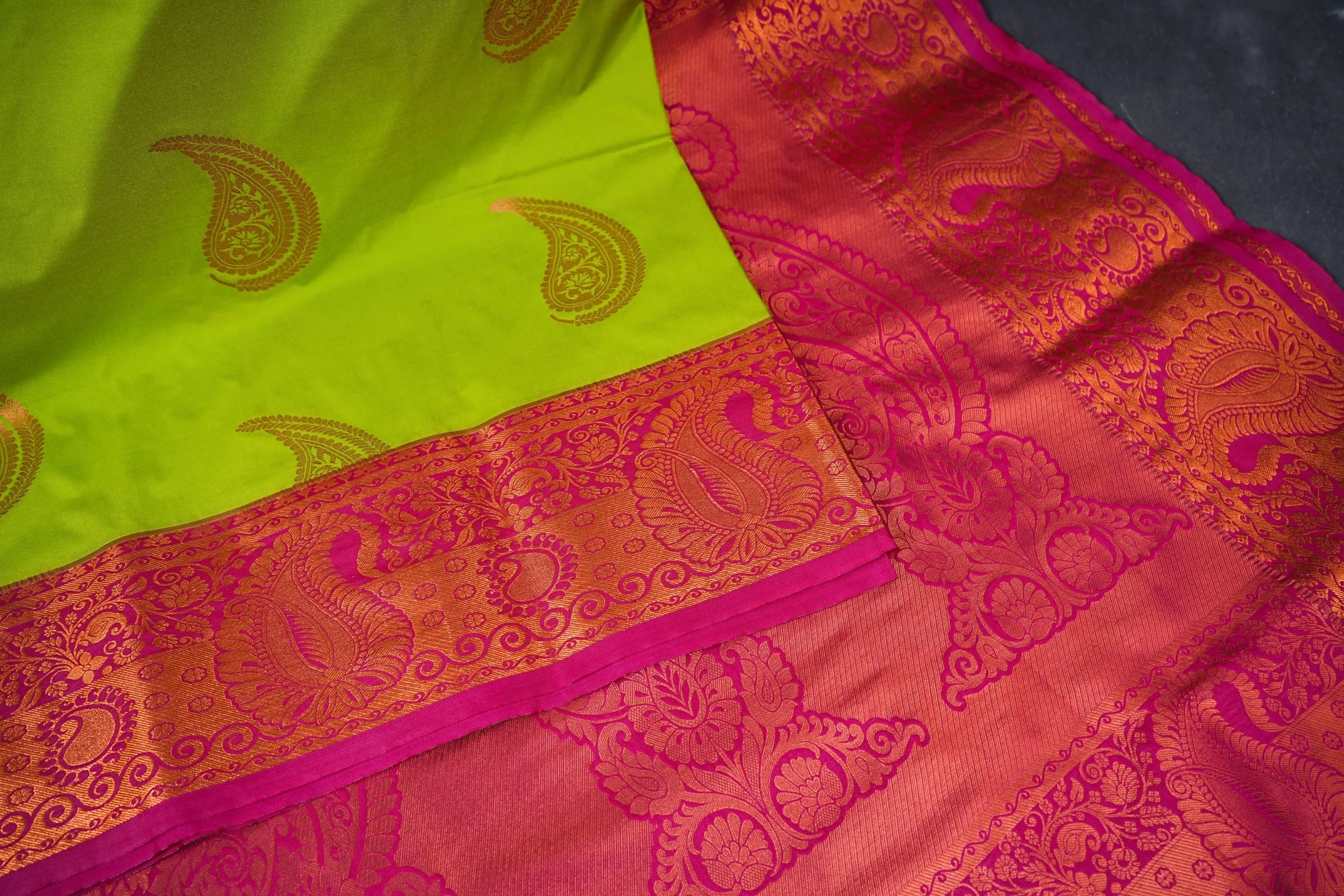 Luxurious Kanchipuram Blended Silk Saree - Radiate Grace & Elegance