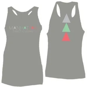 MANHATTAN Women'S Peak Tank Top Grey Medium