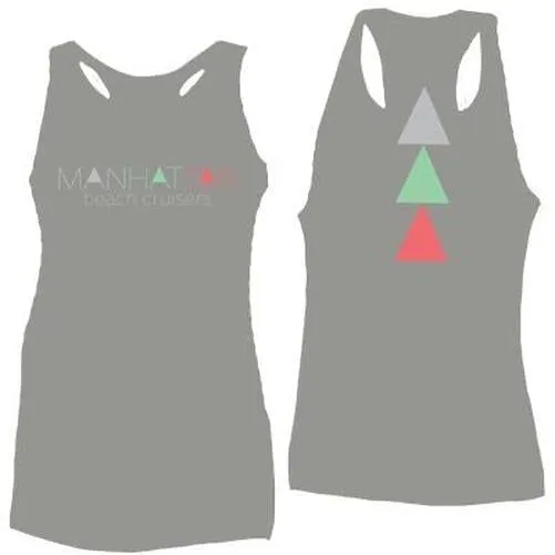 MANHATTAN Women'S Peak Tank Top Grey Medium