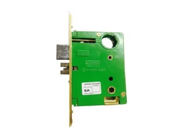 Marks 6A/3, 6 Series Grade 2 for Handlesets Design, Polished Brass, Entrance Lock Set, Sectional Mortise Entry Lockset Body Only
