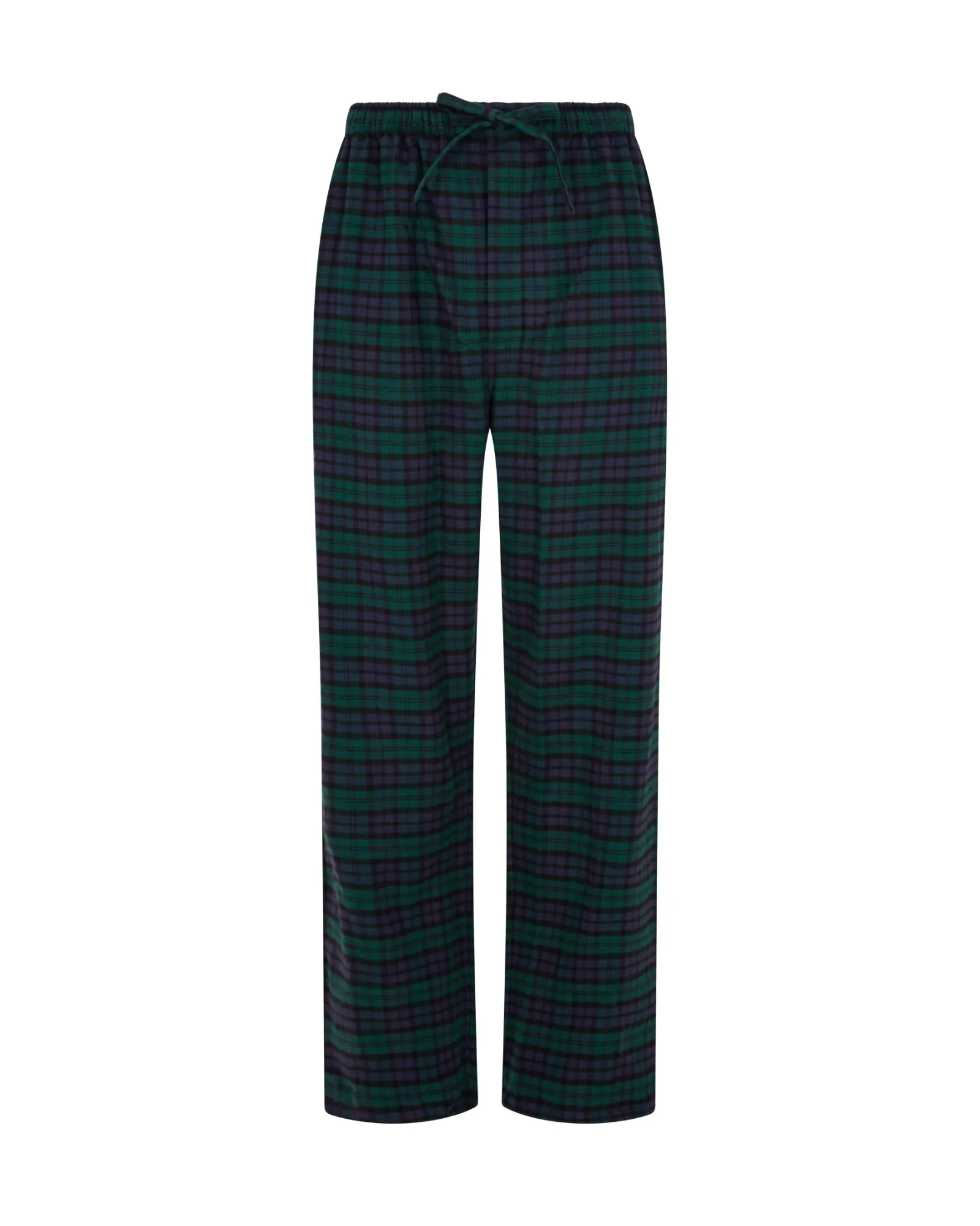 Men's Brushed Cotton Pyjama Trousers - Litton Blackwatch Tartan