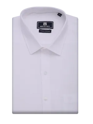 Mens Cotton Regular Fit White Shirt Xylo Wear
