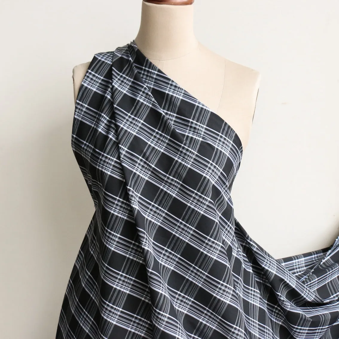Monte Nero Check Shirting