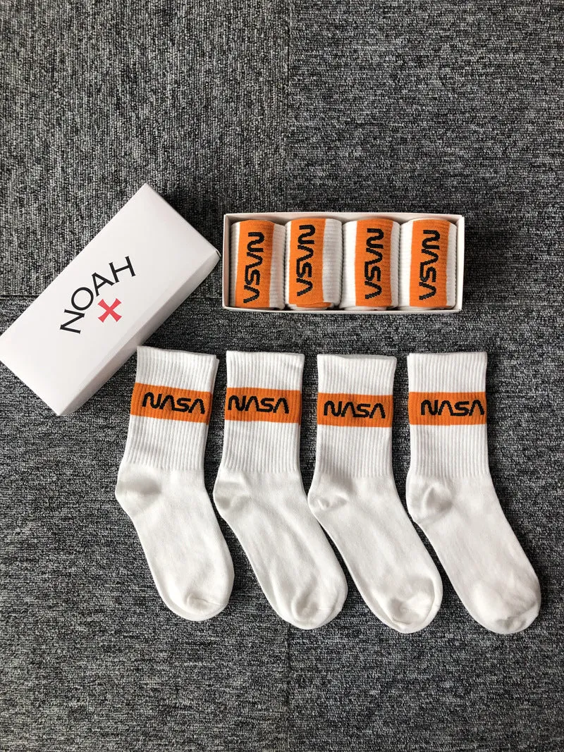 NASA Astronaut Logo Sports Long Socks