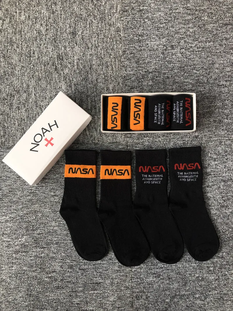 NASA Astronaut Logo Sports Long Socks