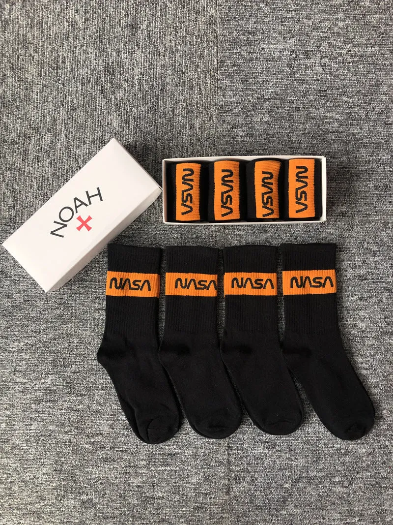 NASA Astronaut Logo Sports Long Socks