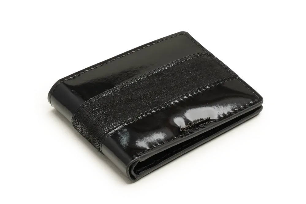 NOTE WALLET NW447 BKA "RFID PROTECTION"