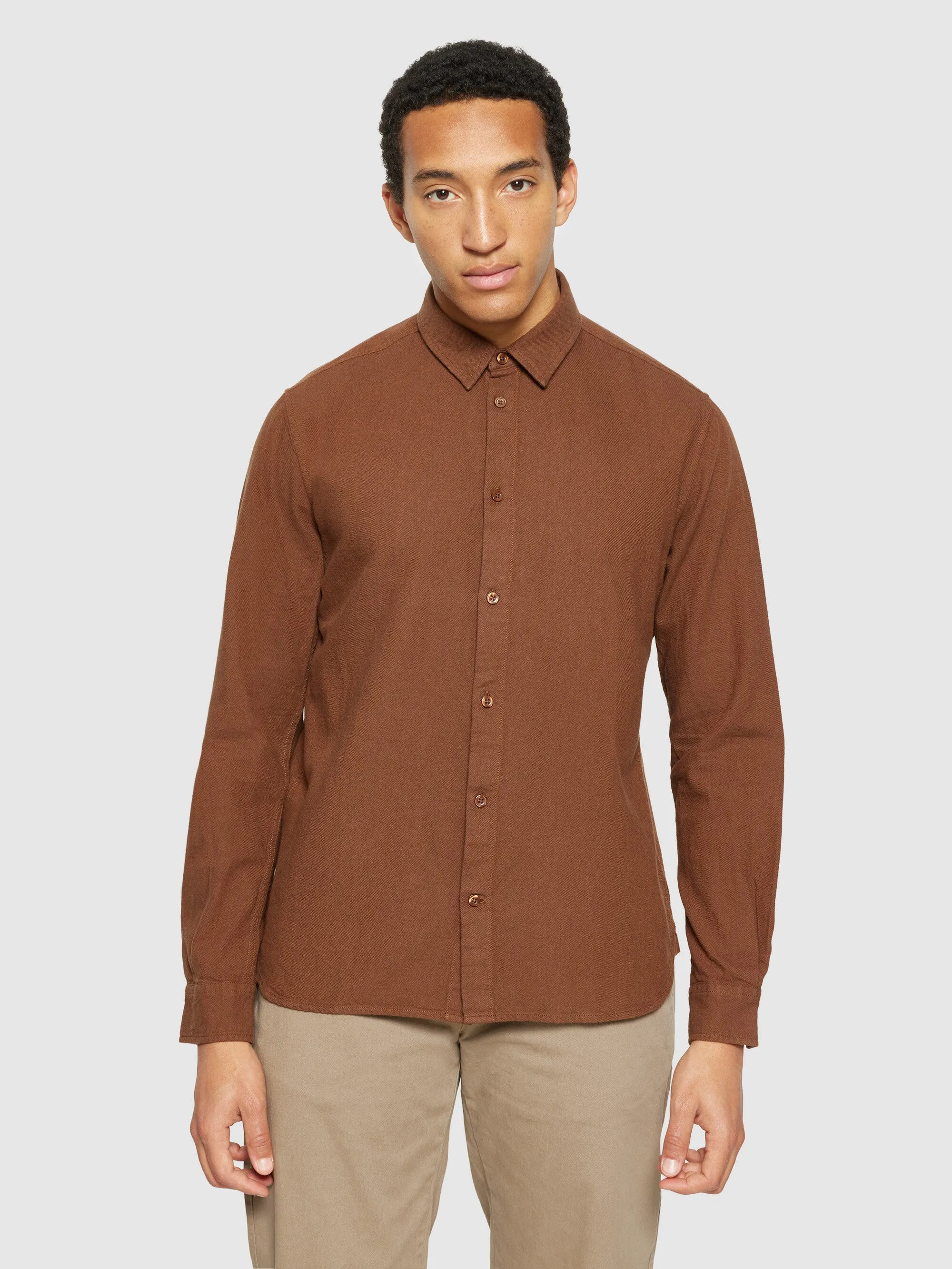 Organic Cotton Flannel Shirt GOTS - Dachshund