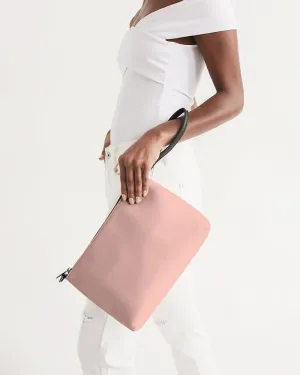 Pale Pastel Pink Red Zip Pouch | Bright Pale Pastel Pink Red | C0M30Y22K0