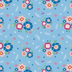 Pure Delight - Main Blue Yardage