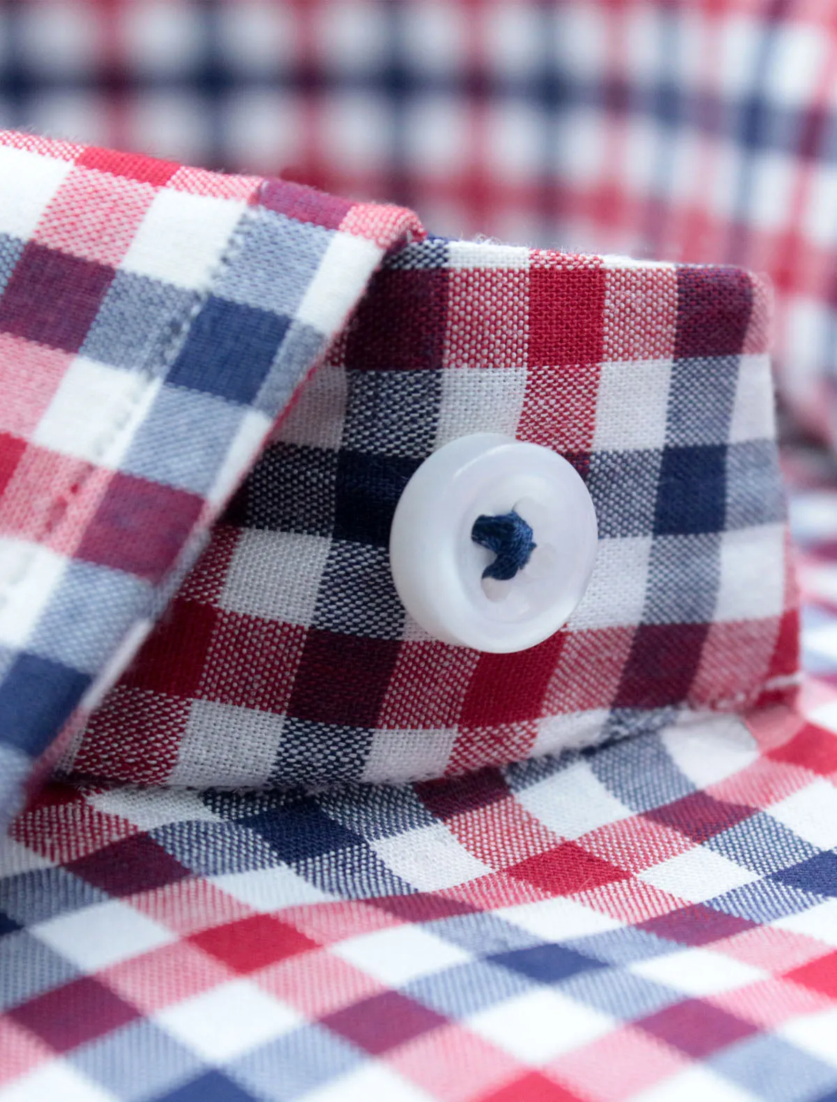RED AND BLUE CHECKERED SHIRT