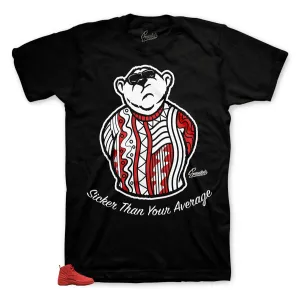 Retro 12 Gym Red Big Bear Shirt