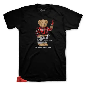 Retro 12 Gym Red Cheers Bears Shirt