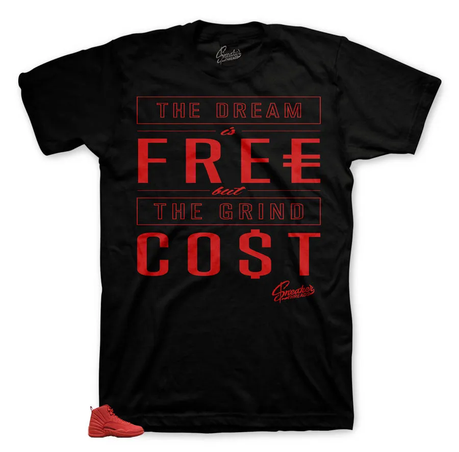 Retro 12 Gym Red Cost Shirt