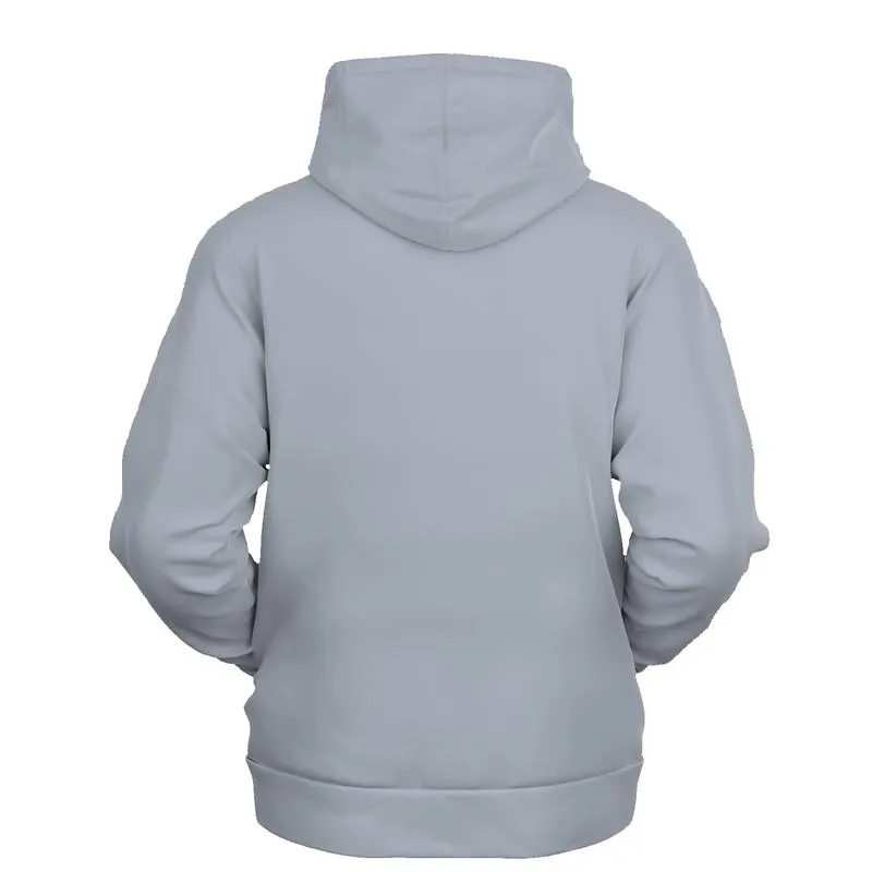 Shaded Pale Blue Gray Hoodie | Unisex | with PLUS sizes | C10M5Y0K30