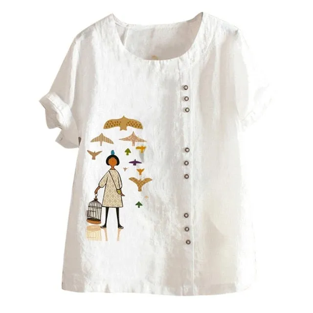 Short Sleeve Blouses