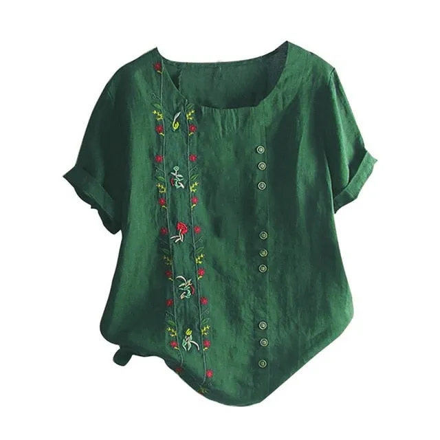 Short Sleeve Blouses